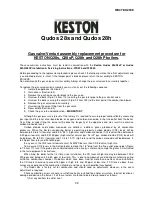 Предварительный просмотр 66 страницы Keston Qudos 28s User, Installation And Servicing Instructions