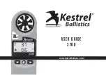 Preview for 1 page of Kestrel Ballistics 2700 User Manual