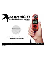 Kestrel 4000 Instruction Manual preview