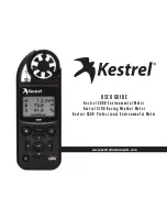 Preview for 1 page of Kestrel 5000 User Manual