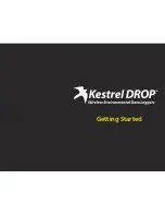 Preview for 1 page of Kestrel Drop Getting Started