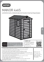 Preview for 1 page of Keter 17194155 Assembly Instructions Manual