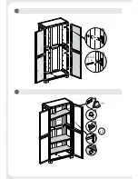 Preview for 6 page of Keter 35 in W XL Utility Cabinet Assembly Instructions Manual