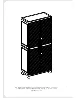 Preview for 8 page of Keter 35 in W XL Utility Cabinet Assembly Instructions Manual