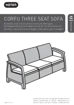 Keter CORFU Assembly Instructions Manual preview