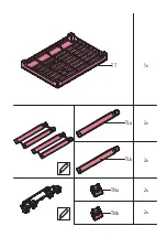 Preview for 3 page of Keter EMILY LOUNGE TABLE Manual