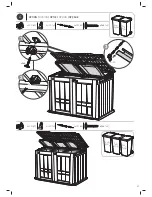 Предварительный просмотр 27 страницы Keter HORIZONTAL STORAGE SHED User Manual