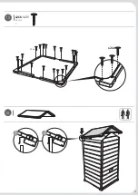 Предварительный просмотр 15 страницы Keter MANOR 4x3 Assembly Instructions Manual