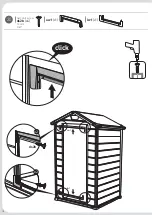 Предварительный просмотр 18 страницы Keter MANOR 4x3 Assembly Instructions Manual