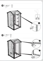 Предварительный просмотр 19 страницы Keter MANOR 4x3 Assembly Instructions Manual