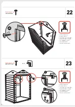 Preview for 20 page of Keter MANOR 6x3DD Assembly Instructions Manual