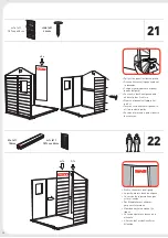 Предварительный просмотр 20 страницы Keter MANOR 6x5DD Assembly Instructions Manual