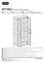 Preview for 1 page of Keter OPTIMA Outdoor Utility Cabinet Assembly Instructions Manual