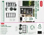 Keter PLANET 90 VENTILATED SHELF Assembly Instructions preview