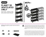 Preview for 2 page of Keter PLANET 90 VENTILATED SHELF Assembly Instructions