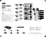 Предварительный просмотр 2 страницы Keter plus shelf 80/5 Assembly Instructions