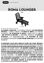 Keter Roma 17180022 Assembly Instruction preview