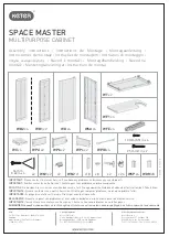 Preview for 1 page of Keter SPACE MASTER Assembly Instructions Manual