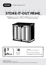 Keter STORE-IT-OUT PRIME User Manual предпросмотр