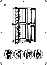 Preview for 19 page of Keter XL GARAGE - TALL Assembly Instructions Manual