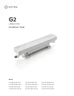 Preview for 1 page of Ketra G2 Series Installation Manual