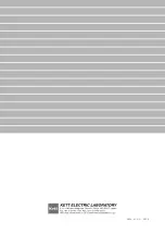 Предварительный просмотр 28 страницы Kett AN-820 Operating Manual
