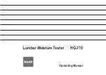 Kett HG-770 Operating Manual предпросмотр