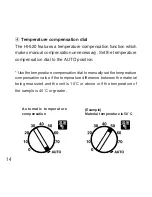 Предварительный просмотр 16 страницы Kett HI-520 Operating Manual