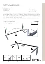 Kettal 947140 Series Assembly Instructions preview