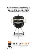 Preview for 1 page of KettlePizza KettlePizza Kit Assembly & Operating Instructions