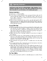 Preview for 5 page of Kettler 0100701-0520 Operating Instructions Manual