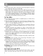 Preview for 6 page of Kettler 01270-000 Operating Instructions Manual