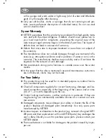 Preview for 7 page of Kettler 01405-300 Operating Instructions Manual