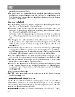 Предварительный просмотр 12 страницы Kettler 01710-000 Operating Instructions Manual