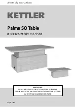 Preview for 1 page of Kettler 0193322-2100 Assembly Instructions