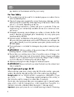 Preview for 6 page of Kettler 0303214-7000 Operating Instructions Manual