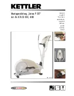 Preview for 1 page of Kettler 07653-500 Instructions Manual