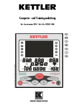 Предварительный просмотр 1 страницы Kettler 07859-900 Manual