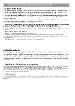 Preview for 2 page of Kettler 07886-000 Functions And Operation