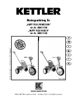 Kettler 08847-400 Assembly Instructions Manual предпросмотр