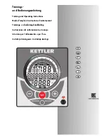Kettler 7660-700 Golf S Training And Operating Instructions preview