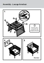 Preview for 3 page of Kettler Adelaide HUC25728B2 Assembly Instructions