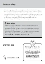 Preview for 5 page of Kettler Adelaide HUC25728B2 Assembly Instructions