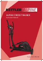 Kettler ALPINE8964-500 Instruction Manual preview