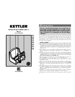 Kettler BABYSITZ 08355-000 Assembling Instructions preview