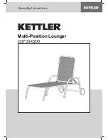 Preview for 1 page of Kettler C0703-0200 Assembly Instructions