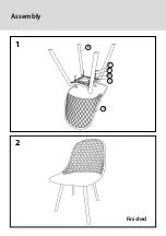 Предварительный просмотр 3 страницы Kettler Cafe Milano CMPP-727 Assembly Instructions