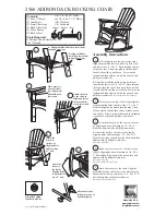 Kettler CHAIR 2566 Assembly Instructions preview