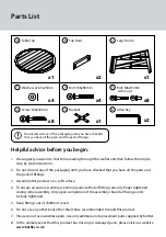 Preview for 2 page of Kettler Cora HUC28186 Assembly Instructions Manual