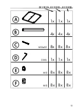 Предварительный просмотр 13 страницы Kettler CUBIC 0111919-9000 Assembly & Operating Instructions